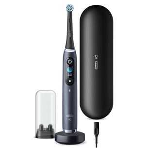 Braun Oral-B iO 9, travel case, black/grey - Electric toothbrush