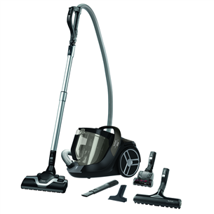 Tefal Silence Force Cyclonic, 550 W, bagless, brown/black - Vacuum cleaner