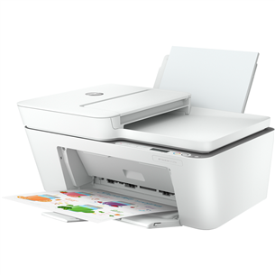 HP DeskJet 4120e All-in-One, BT, WiFi, valge - Multifunktsionaalne värvi-tindiprinter