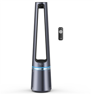 Tefal Eclipse 2in1, 120 m³/h, grey - Air purifier and fan QF5030F0
