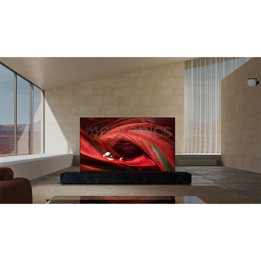 Sony Bravia LCD 4K UHD, 65", feet stand, black - TV