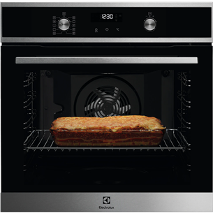 Electrolux SurroundCook 600, pyrolytic cleaning, 72 L, inox - Built-in Oven