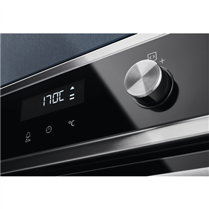 Electrolux SurroundCook 600, pyrolytic cleaning, 72 L, inox - Built-in Oven