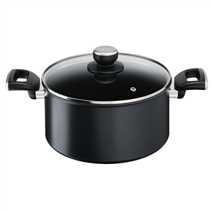 Tefal Unlimited, диаметр 24 см, черный - Кастрюля для тушения