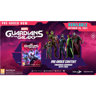 PS4 game Marvel's Guardians of the Galaxy