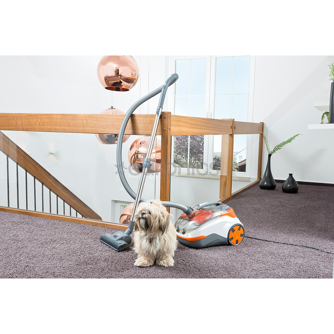 Thomas Cycloon Pet & Friends, 1700 Вт, с водным фильтром, оранжевый/белый - Пылесос