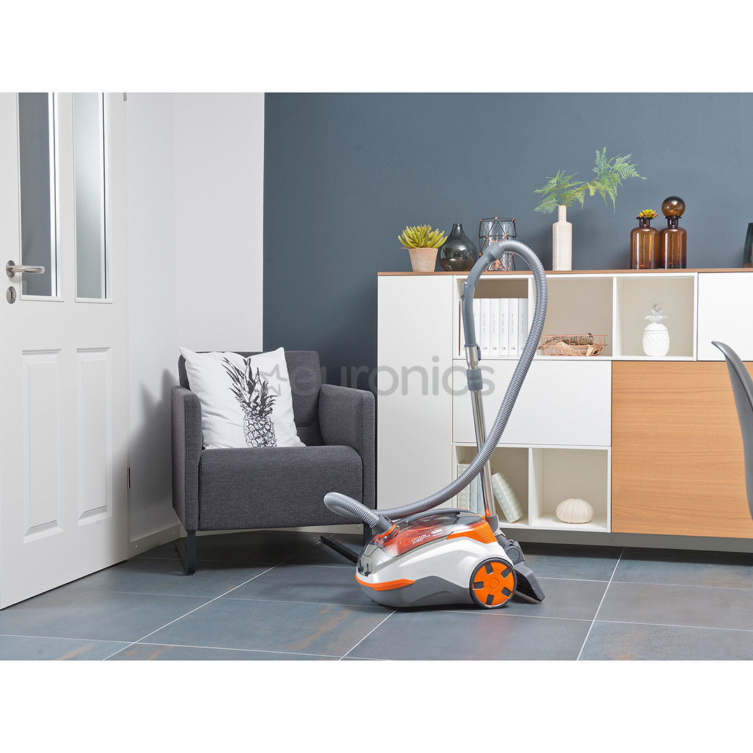 Thomas Cycloon Pet & Friends, 1700 Вт, с водным фильтром, оранжевый/белый - Пылесос