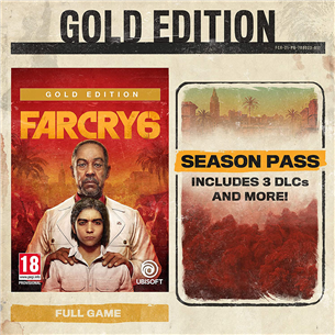 PS4 mäng Far Cry 6 Gold Edition