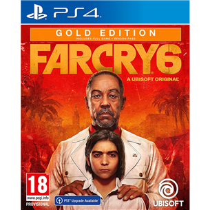 PS4 game Far Cry 6 Gold Edition