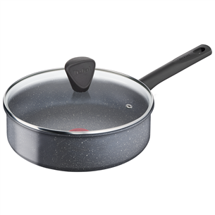 Tefal Natural On, diameter 24 cm, dark grey - Sautepan