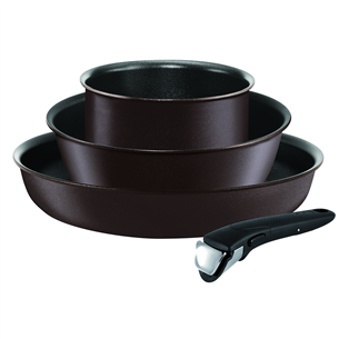 Tefal Ingenio Chef, brown - Pot and pan set