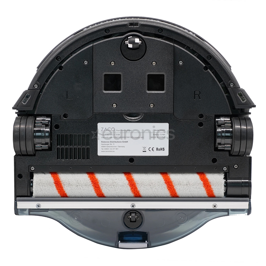 Zaco W450, влажная уборка, серый/синий - Моющий робот