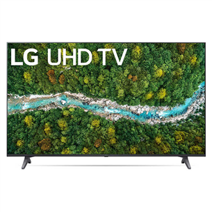 LG LCD 4K FHD, 55'', feet stand, black - TV