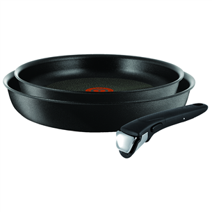 Tefal Ingenio Expertise, 22/26 см, черный - Комплект сковородок + ручка