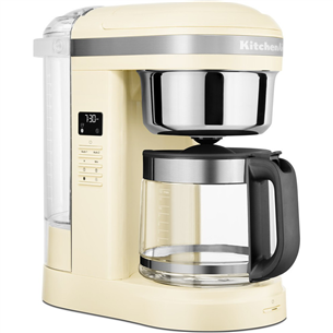 Kitchenaid, water tank 1.7 L, beige - Filter coffee machine