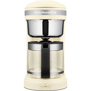 Kitchenaid, water tank 1.7 L, beige - Filter coffee machine