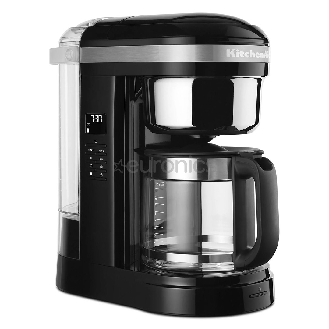 KitchenAid, резервуар для воды 1,7 л, черный - Капельная кофеварка