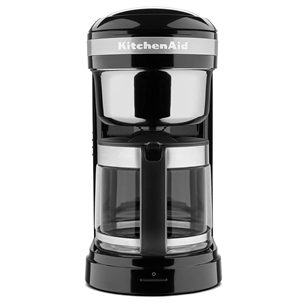 Kitchenaid, water tank 1.7 L, black - Filter coffee machine