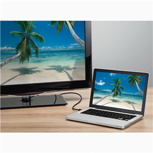 Kaabel Mini-DisplayPort -- DisplayPort Hama (1,8m)