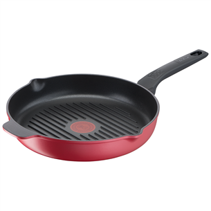 Tefal Daily Chef, diameter 26 cm, black/red - Grill frypan E2374074