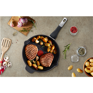 Tefal Unlimited, diameter 26 cm, black - Grill frypan