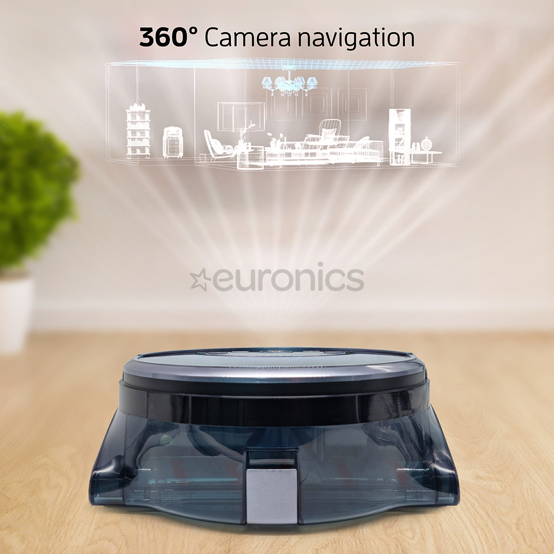 Zaco W450, влажная уборка, серый/синий - Моющий робот