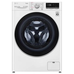 LG, 9 kg, depth 55 cm, 1400 rpm - Front Load Washing Machine