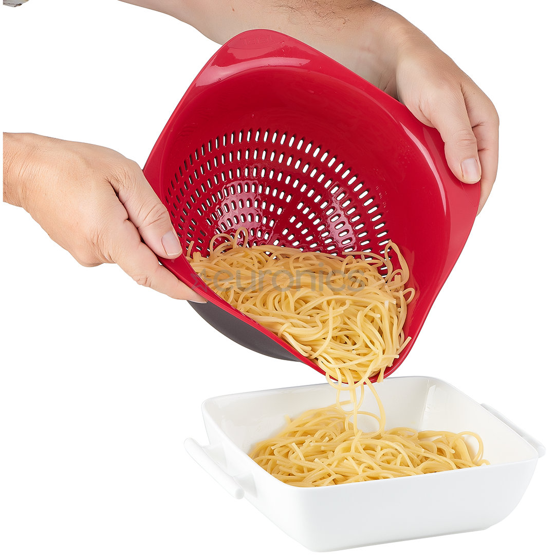 Tefal Ingenio, black/red - Colander