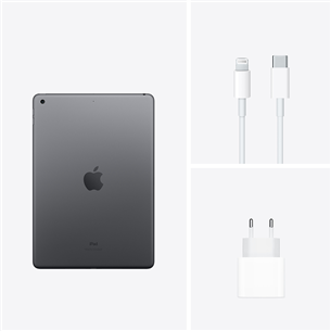 Apple iPad (2021), 10,2",  256 ГБ, WiFi, серый космос - Планшет