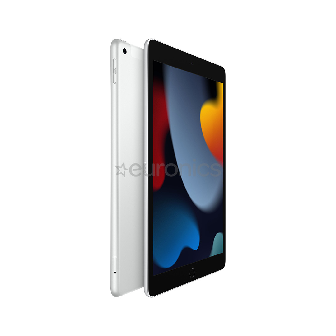 Apple iPad (2021), 10,2", 256 ГБ, WiFi + LTE, серебристый - Планшет