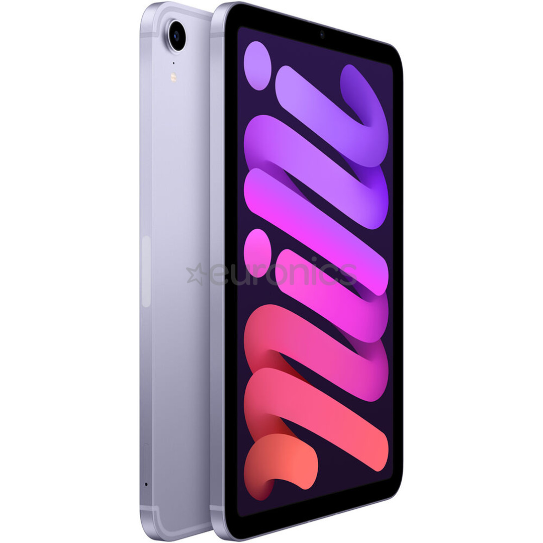 Apple iPad mini (2021), 8.3", 64 GB, WiFi + LTE, purple - Tablet