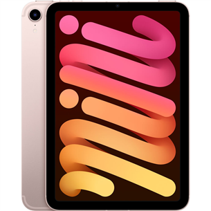Apple iPad mini (2021), 8,3", 256 GB, WiFi + LTE, roosa - Tahvelarvuti
