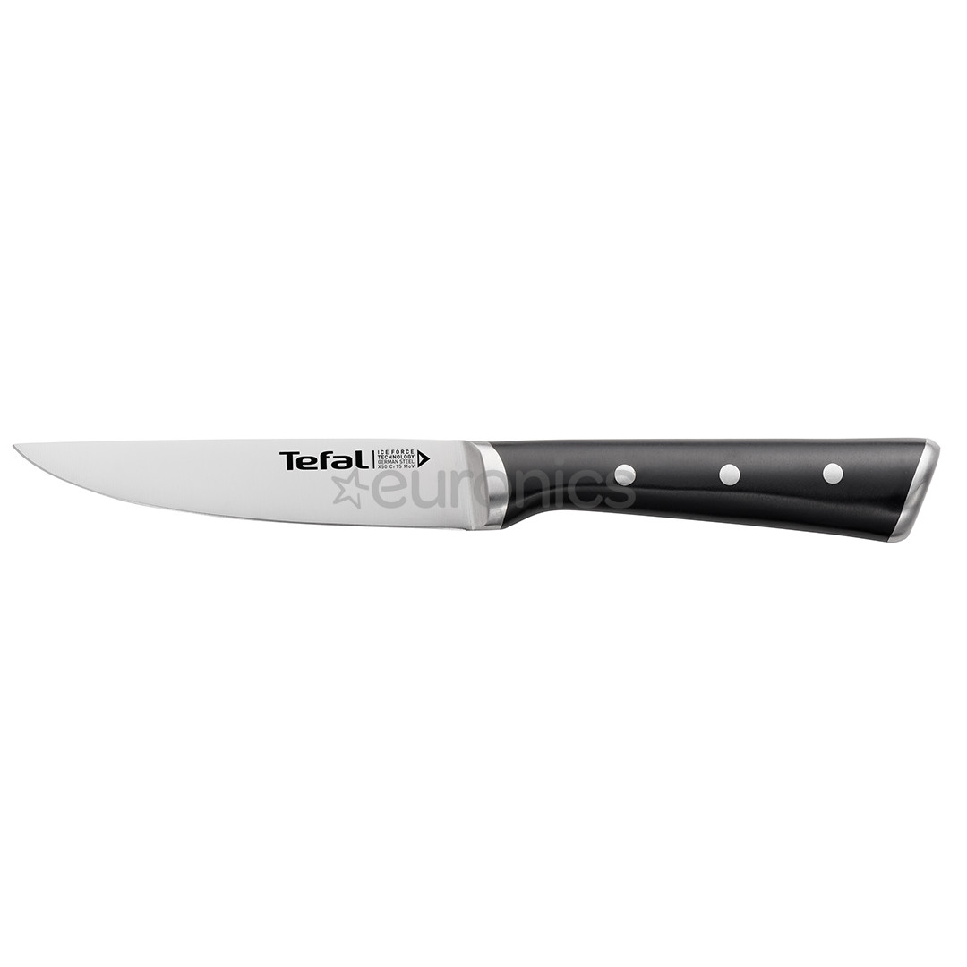 Tefal Ice Force, длина лезвия 11 см, черный/нерж. сталь - Нож для овощей