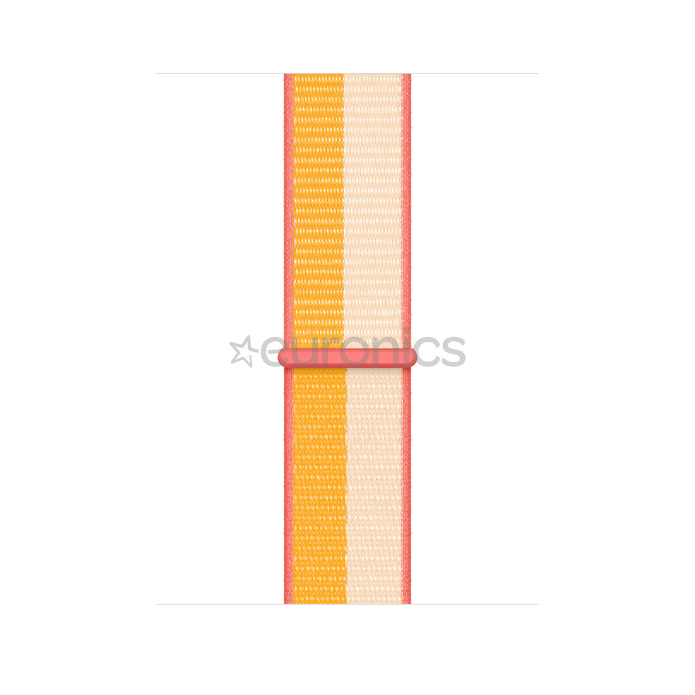 Vahetusrihm Apple Watch 45mm Maize/White Sport Loop - Regular