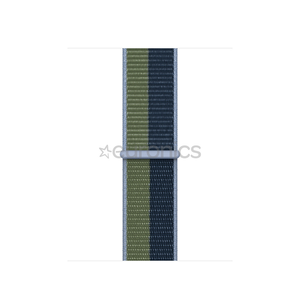 Replacement strap Apple Watch 41mm Abyss Blue/Moss Green Sport Loop - Regular