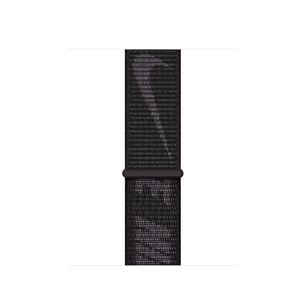 Replacement strap Apple Watch 41mm Black Nike Sport Loop - Regular