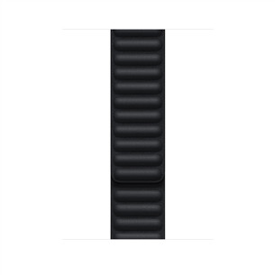 Replacement strap Apple Watch 45mm Midnight Leather Link - S/M
