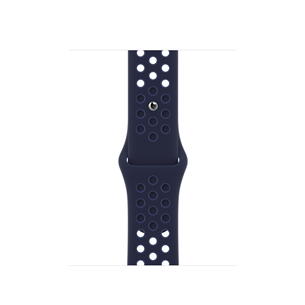 Сменный ремешок Apple Watch 41mm Midnight Navy/Mystic Navy Nike Sport Band - Regular