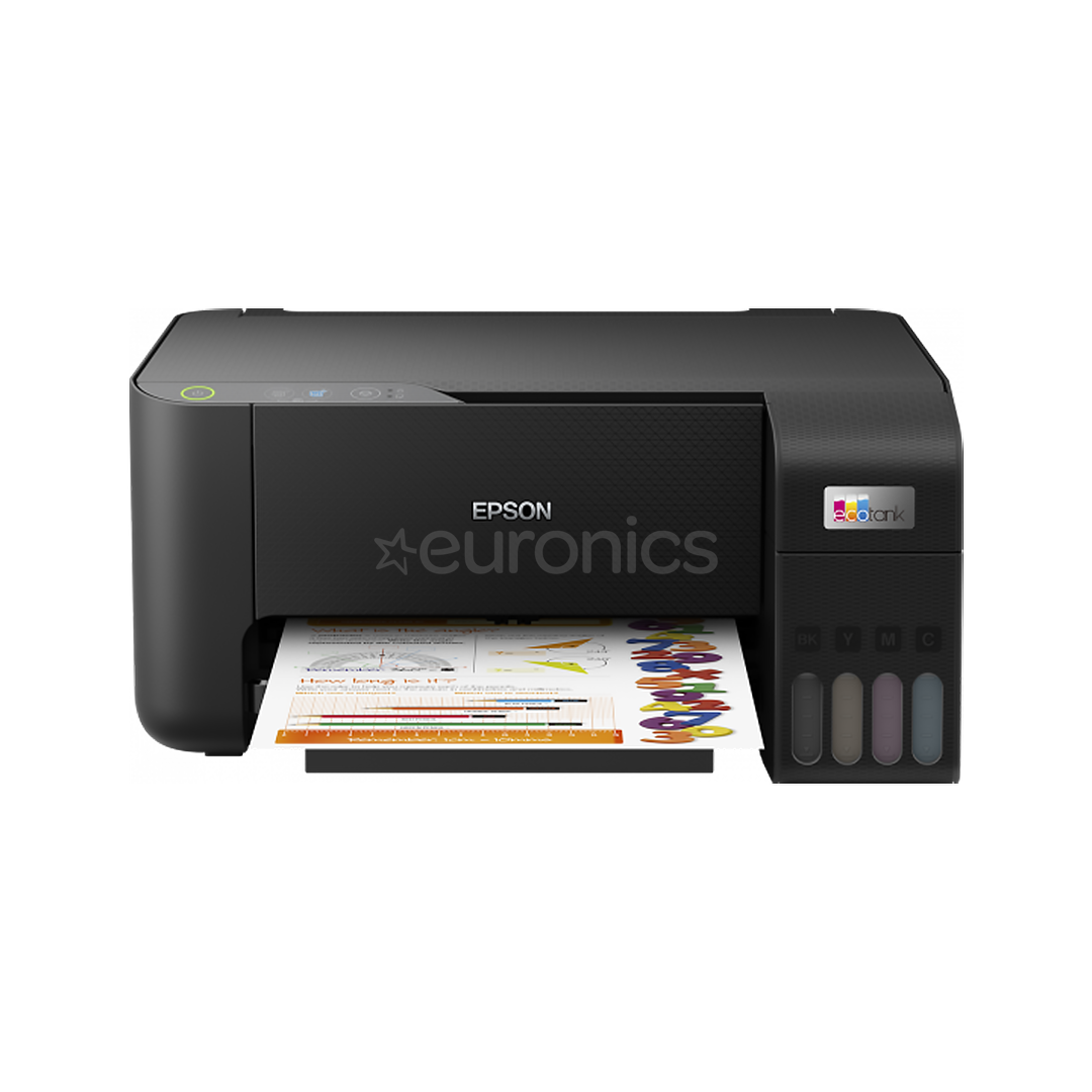 Epson EcoTank L3250, WiFi, must - Multifunktsionaalne värvi-tindiprinter