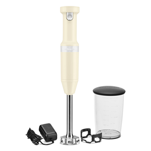 KitchenAid, beige - Cordless hand blender