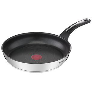 Tefal Emotion, diameter 28 cm, inox/black - Frypan