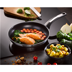 Tefal Emotion, diameter 28 cm, inox/black - Frypan