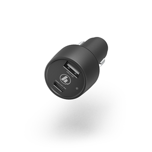 Автомобильное зарядное устройство USB-A и USB-C Hama (30 Вт) 00210589