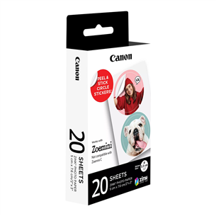 Photo paper Canon ZINK Sticker Pack (20 sheets)