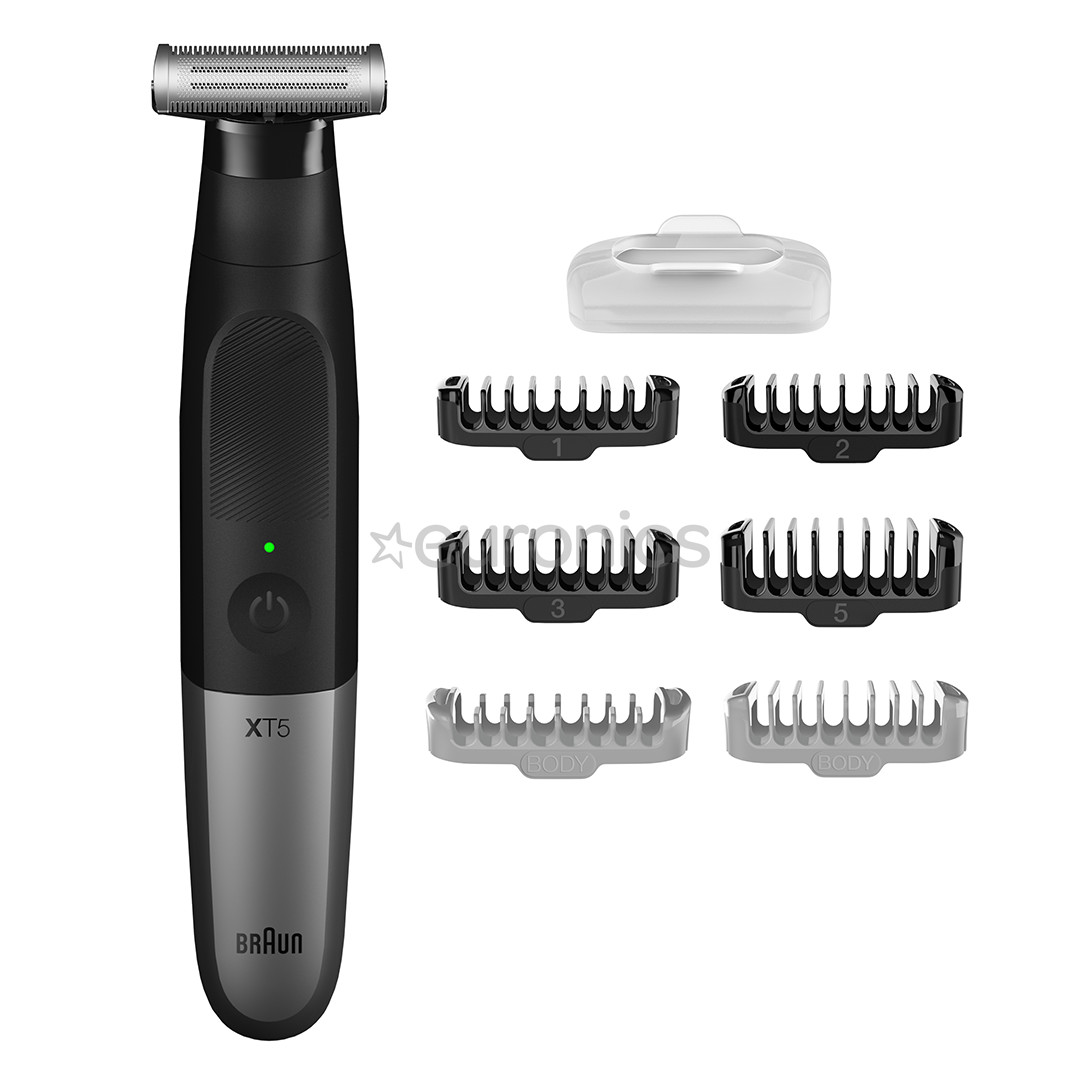 Braun Series X, black/grey - Trimmer/shaver