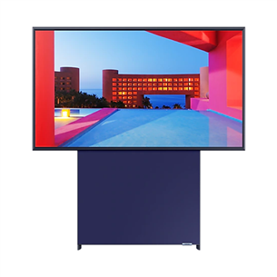 Samsung The Sero LS05T, 43", 4K UHD, QLED, темно-синий - Телевизор