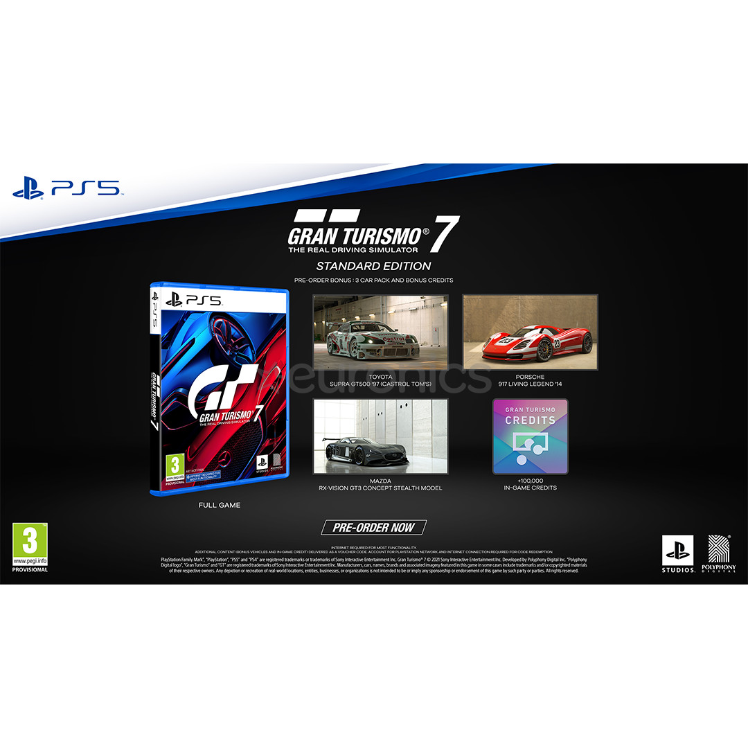 Игра Gran Turismo 7 для PlayStation 5
