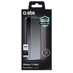 iPhone 13 mini ekraanikaitseklaas SBS