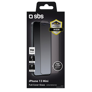Защитное стекло SBS Full Cover для iPhone 13 mini