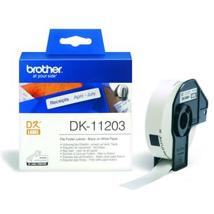 Etikett Brother DK11203